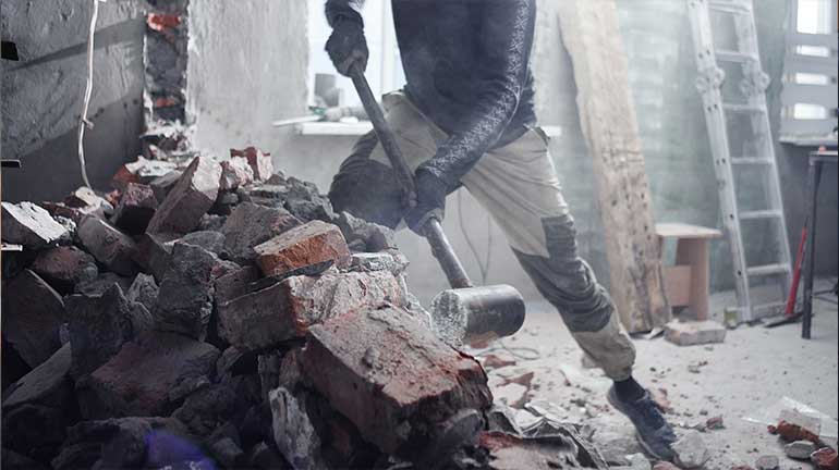 Демонтаж стен в Минске